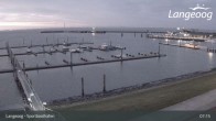 Archiv Foto Webcam Hafen Langeoog 06:00
