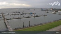 Archiv Foto Webcam Hafen Langeoog 08:00