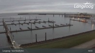 Archiv Foto Webcam Hafen Langeoog 19:00