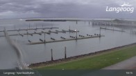 Archiv Foto Webcam Hafen Langeoog 18:00