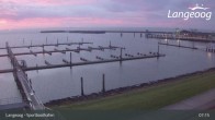 Archiv Foto Webcam Hafen Langeoog 06:00