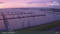 Archiv Foto Webcam Hafen Langeoog 07:00