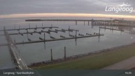 Archiv Foto Webcam Hafen Langeoog 04:00