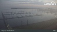 Archiv Foto Webcam Hafen Langeoog 19:00