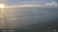 Archiv Foto Webcam Hafen Langeoog 03:00