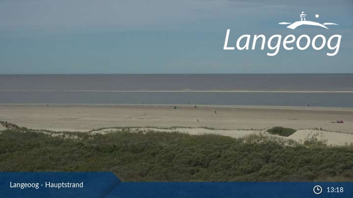 Webcam Hauptbad Langeoog • Ostfriesland • Panorama