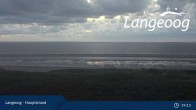Archived image Webcam View of Langeoog Beach 19:00