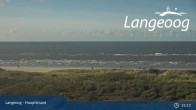 Archived image Webcam View of Langeoog Beach 09:00