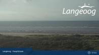 Archived image Webcam View of Langeoog Beach 11:00