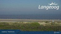 Archived image Webcam View of Langeoog Beach 08:00