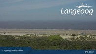 Archived image Webcam View of Langeoog Beach 12:00