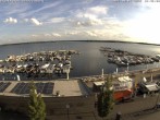 Archiv Foto Webcam Blick auf den Stadthafen und den Senftenberger See 17:00