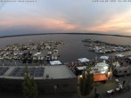 Archiv Foto Webcam Blick auf den Stadthafen und den Senftenberger See 19:00