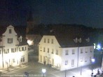 Archiv Foto Webcam Treuchtlingen Rathausplatz 23:00