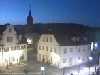 Archiv Foto Webcam Treuchtlingen Rathausplatz 05:00