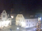 Archiv Foto Webcam Treuchtlingen Rathausplatz 23:00
