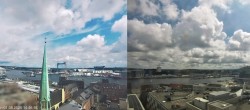 Archiv Foto Webcam St. Nikolai Kirche Kiel 13:00