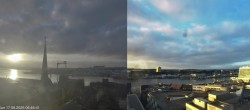 Archiv Foto Webcam St. Nikolai Kirche Kiel 05:00