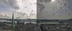 Archiv Foto Webcam St. Nikolai Kirche Kiel 08:00