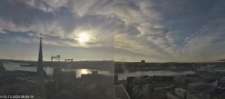 Archiv Foto Webcam St. Nikolai Kirche Kiel 08:00