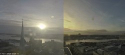 Archiv Foto Webcam St. Nikolai Kirche Kiel 07:00