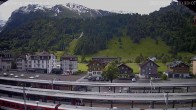 Archiv Foto Webcam Engelberg: Bahnhof 09:00