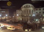 Archiv Foto Webcam Bahnhofplatz Sonneberg - Neues Rathaus 05:00