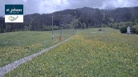 Archiv Foto Webcam St. Johann/Tirol: Blick von der Bergstation Eichenhof 11:00