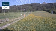 Archiv Foto Webcam St. Johann/Tirol: Blick von der Bergstation Eichenhof 17:00