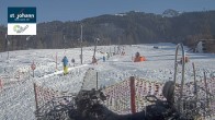 Archiv Foto Webcam St. Johann/Tirol: Blick von der Bergstation Eichenhof 13:00