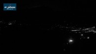 Archiv Foto Webcam St. Johann/Tirol: Blick von der Bergstation Harschbichl 23:00