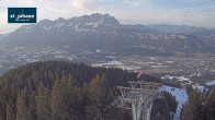 Archiv Foto Webcam St. Johann/Tirol: Blick von der Bergstation Harschbichl 15:00