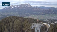 Archived image Webcam St. Johann/Tirol: View from Top Station Harschbichl 06:00