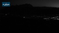 Archiv Foto Webcam St. Johann/Tirol: Blick von der Bergstation Harschbichl 03:00