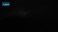 Archiv Foto Webcam St. Johann/Tirol: Blick von der Bergstation Harschbichl 01:00