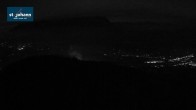 Archiv Foto Webcam St. Johann/Tirol: Blick von der Bergstation Harschbichl 23:00