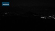 Archived image Webcam St. Johann/Tirol: View from Top Station Harschbichl 23:00