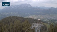 Archived image Webcam St. Johann/Tirol: View from Top Station Harschbichl 07:00