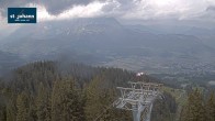 Archived image Webcam St. Johann/Tirol: View from Top Station Harschbichl 13:00