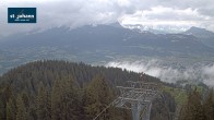 Archived image Webcam St. Johann/Tirol: View from Top Station Harschbichl 11:00