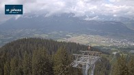 Archived image Webcam St. Johann/Tirol: View from Top Station Harschbichl 13:00