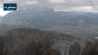 Archived image Webcam St. Johann/Tirol: View from Top Station Harschbichl 17:00