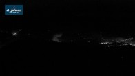 Archived image Webcam St. Johann/Tirol: View from Top Station Harschbichl 23:00
