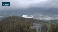 Archived image Webcam St. Johann/Tirol: View from Top Station Harschbichl 05:00