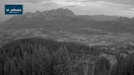 Archiv Foto Webcam St. Johann/Tirol: Blick von der Bergstation Harschbichl 03:00