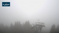 Archiv Foto Webcam St. Johann/Tirol: Blick von der Bergstation Harschbichl 13:00