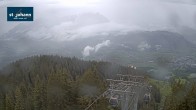 Archiv Foto Webcam St. Johann/Tirol: Blick von der Bergstation Harschbichl 15:00
