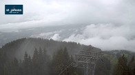 Archiv Foto Webcam St. Johann/Tirol: Blick von der Bergstation Harschbichl 06:00