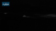 Archiv Foto Webcam St. Johann/Tirol: Blick von der Bergstation Harschbichl 01:00