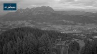Archived image Webcam St. Johann/Tirol: View from Top Station Harschbichl 03:00